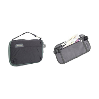 American Tourister Passport Holder & Money Belt Combo