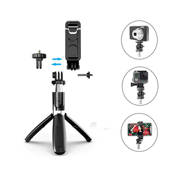 Trends Portable Selfie Stick Tripod for Phones, Go-pro & LSR Cameras